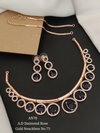70 AN Party Wear Diamond  Necklace Set Wholesale Shop In Surat

